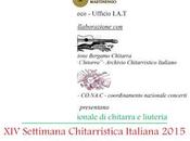 Settimana Chitarristica Italiana 2015 Città Martinengo
