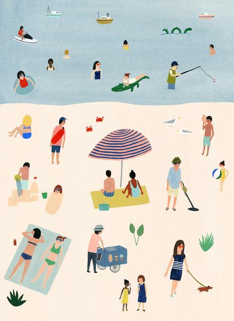 ILLUSTRAZIONE: Lo spazio vuoto di Kate Pugsley