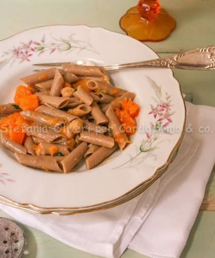 Pasta zucca e ceci vegana e senza glutine Di Stefania Oliveri