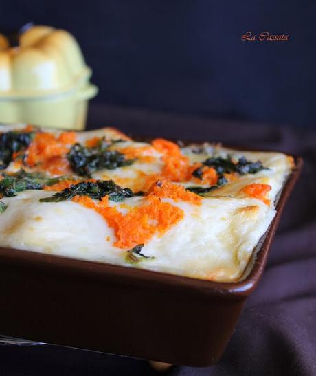 Lasagne con zucca e spinaci Di Sonia Mancuso