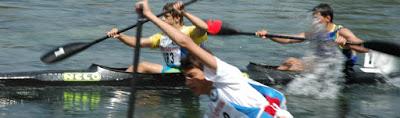 PAVIA. Domenica 45esima edizione della Canoe Marathon Vigevano-Pavia; l'arrivo alla 