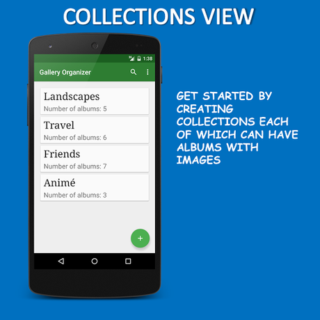 Gallery Organizer per Android – crea e gestisci in maniera veloce le tue gallerie fotografiche galleria foto