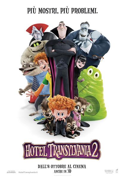 Locandina italiana Hotel Transylvania 2