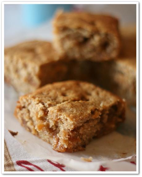 Banana toffee blondies 2