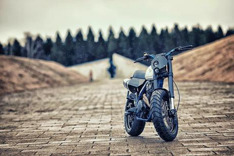 Honda Dominator 650 by Renard Speed Shop