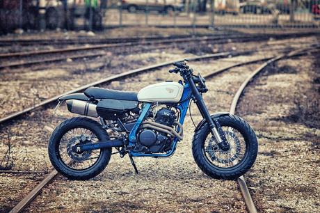 Honda Dominator 650 by Renard Speed Shop