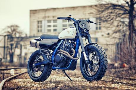 Honda Dominator 650 by Renard Speed Shop