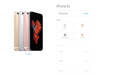 I nuovi iPhone 6S e 6S Plus arrivano in Italia, vediamo insieme i prezzi ufficiali