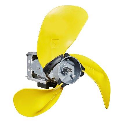 4320 3 bladed 1.4m front right Mixer Flygt 4320: una rivoluzione nella miscelazione