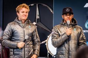 Rosberg ed Hamilton si contendono il mondiale 2015 di Formula 1. Photo credit: Thomas Ormston / Foter / CC BY