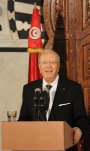 Beji Caid Essebsi, Presidente della Tunisia. La democrazia è possibile in Tunisia grazie al lavoro del 