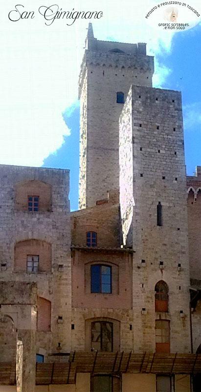 ....sotto il cielo di San Gimignano....