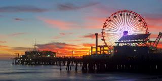 Monterey, Carmel, 17 Mile Drive, Santa Barbara, Santa Monica, California, USA