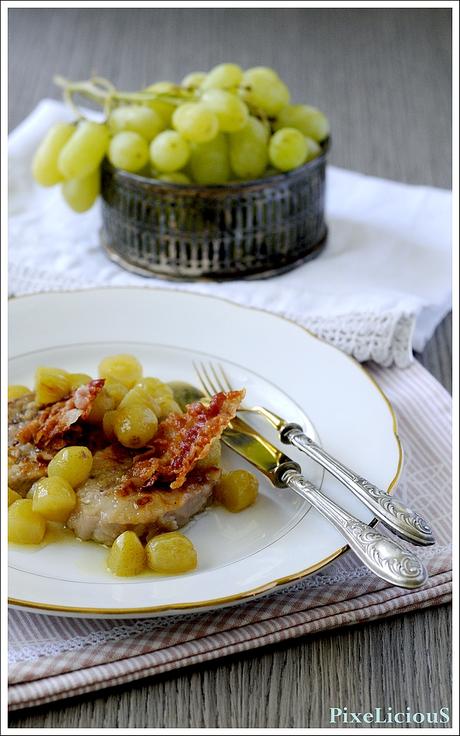 Filetto di Maiale all’Uva con Pancetta Croccante