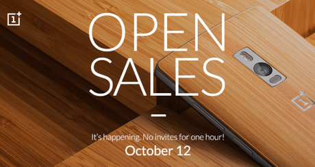 Open Sales OnePlus 2