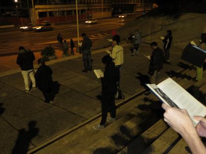 Sentinelle in Piedi, veglia per la famiglia