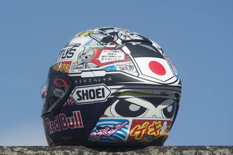 Shoei X-Spirit II M.Marquez Motegi 2015