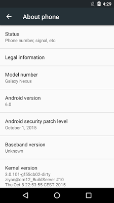 Android 6.0 Marshmallow su Galaxy Nexus: disponibile la prima custom rom!