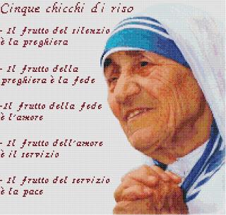 Schema a punto croce: Madre Teresa di Calcutta_1