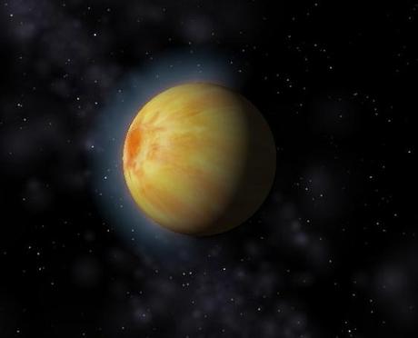Una rappresentazione artistica del pianeta extrasolare 51 Pegasi b. Crediti: Celestia