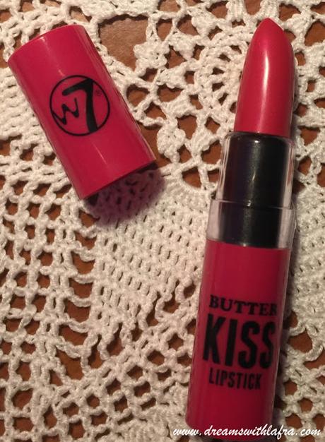 W7 COSMETICS MAKEUP BUTTER KISS LIPSTICK