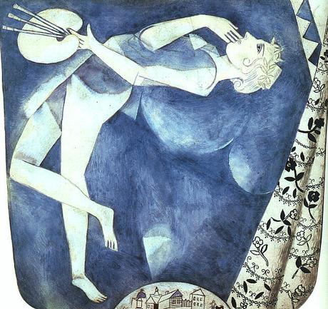 Chagal March- The painter on the moon 1917
