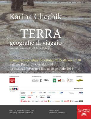 A proposito Terra - Geografie di Viaggio, personale di Karina Chechik