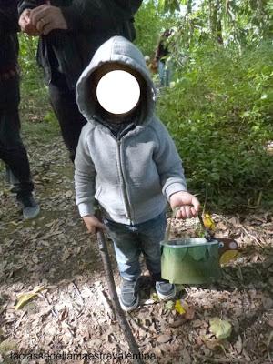 UN CESTINO PER LE CASTAGNE E...LA CASTAGNATA!!!