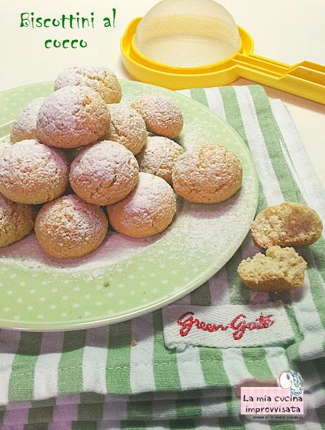 Biscottini al cocco veloci veloci