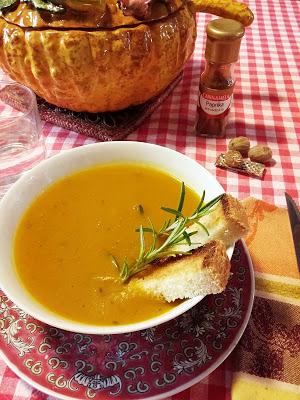 Vellutata di zucca alle spezie