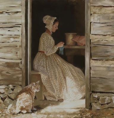 PORTRAIT OF A LADY: Mrs.Elizabeth Goodfellow.