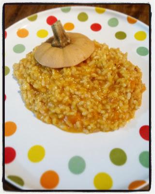 Risotto in crema di zucca