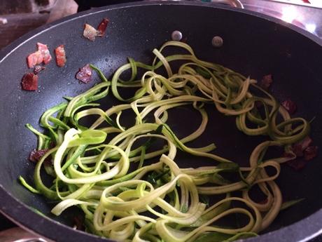 Carbonara di zucchine