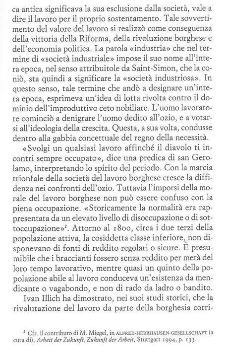 Ulrich Beck Il lavoro nell’epoca della fine del lavoro (1999) Einaudi, 2000, p. 18-21