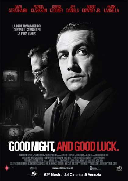 Lunedì film – Good night and good luck – George Clooney
