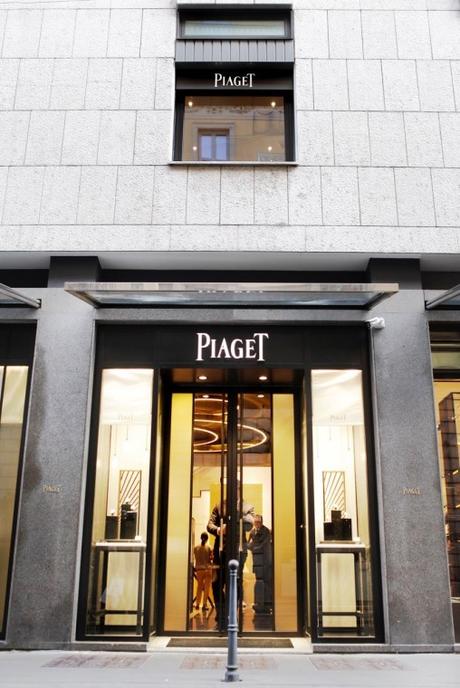 Piaget apre la sua Boutique a Milano