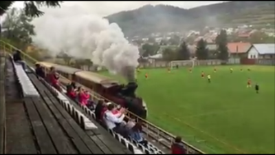 (VIDEO)Meanwhile somewhere in Slovakia... Train is not a Crime!