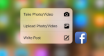 Facebook: Attivo il 3D Touch per le azioni rapide per l’invio di foto e aggiornamenti