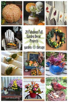 20 Fabulous Fall Decor Projects from the Garden