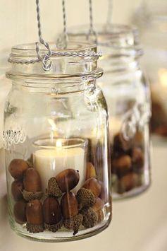Got acorns? I've been consumed with what I can do to decorate for fall, yet stay on a budget. These acorn crafts will help me do just that!