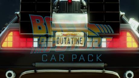 Rocket League - Il treaser del car pack di 'Back to the Future'