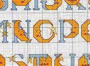 Cross stich Alphabets baby