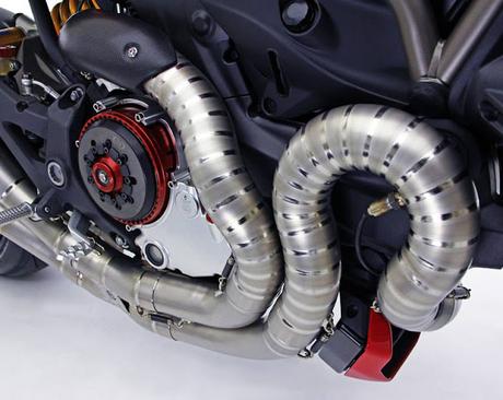 Moto Corse Titanium Exhaust “Due Gemelli Dvxi” for Ducati Monster 1200