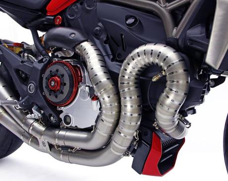 Moto Corse Titanium Exhaust “Due Gemelli Dvxi” for Ducati Monster 1200