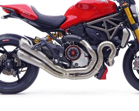 Moto Corse Titanium Exhaust “Due Gemelli Dvxi” for Ducati Monster 1200