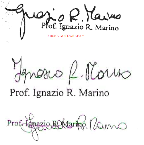 Chi firmava i giustificativi di Ignazio Marino visto che l'85% delle firme sui documenti non sembra autentica?