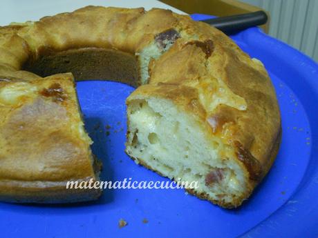 Ciambella Rustica con Salame e Formaggio