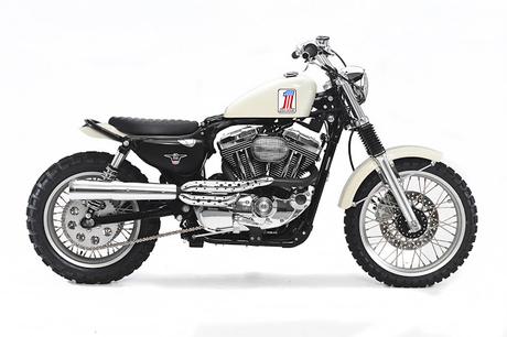 Harley XL 1200C Scrambler by Hageman Motorcycles