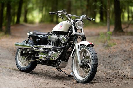 Harley XL 1200C Scrambler by Hageman Motorcycles