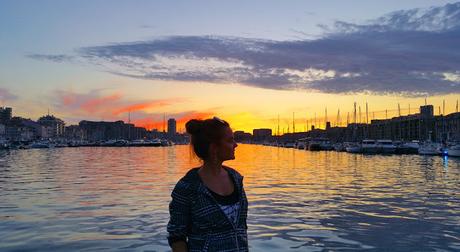 Il tramonto dal Vecchio Porto a Marsiglia - foto di Elisa Chisana Hoshi